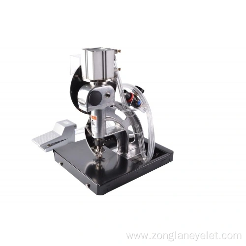 Fully Automatic Pneumatic Banner Eyelet Machine China Manufacturer